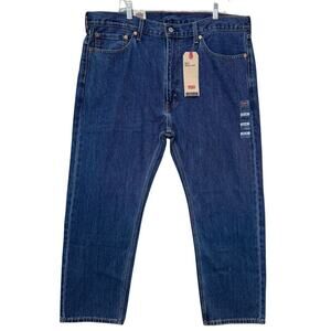 Levi’s 505 REGULAR FIT Jeans Men’s 40x29 Blue Medium Wash Straight Leg NEW